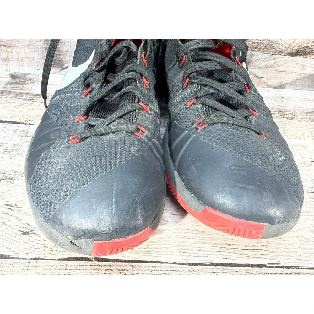 NIKE Hyperdunk‎ US 11.5 Men's Black Red Basketball Shoe 749561 749561-006 2015